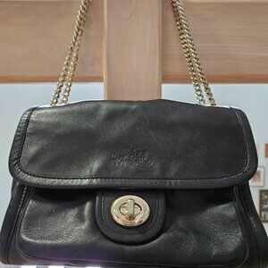 Coach Black Leather Handbag